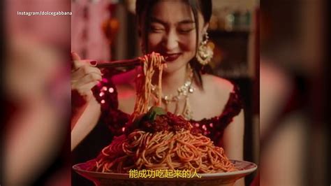 dolce gabbana chopstick instructional video